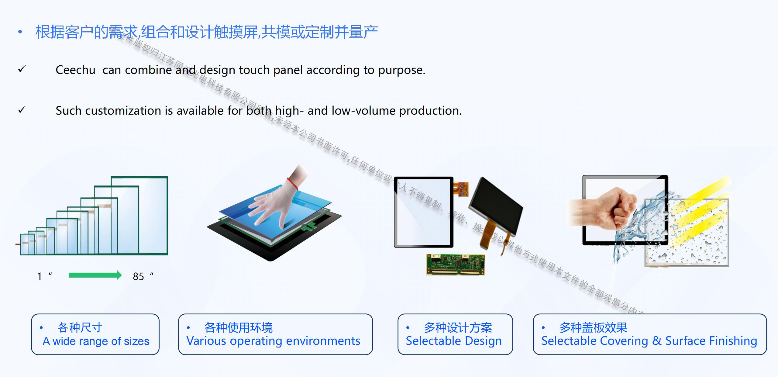 Scope of Differentiated Customization Capabilities